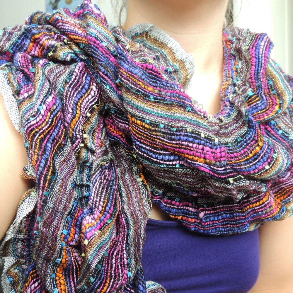 Multicolored Scarf - Picture 9 of 10